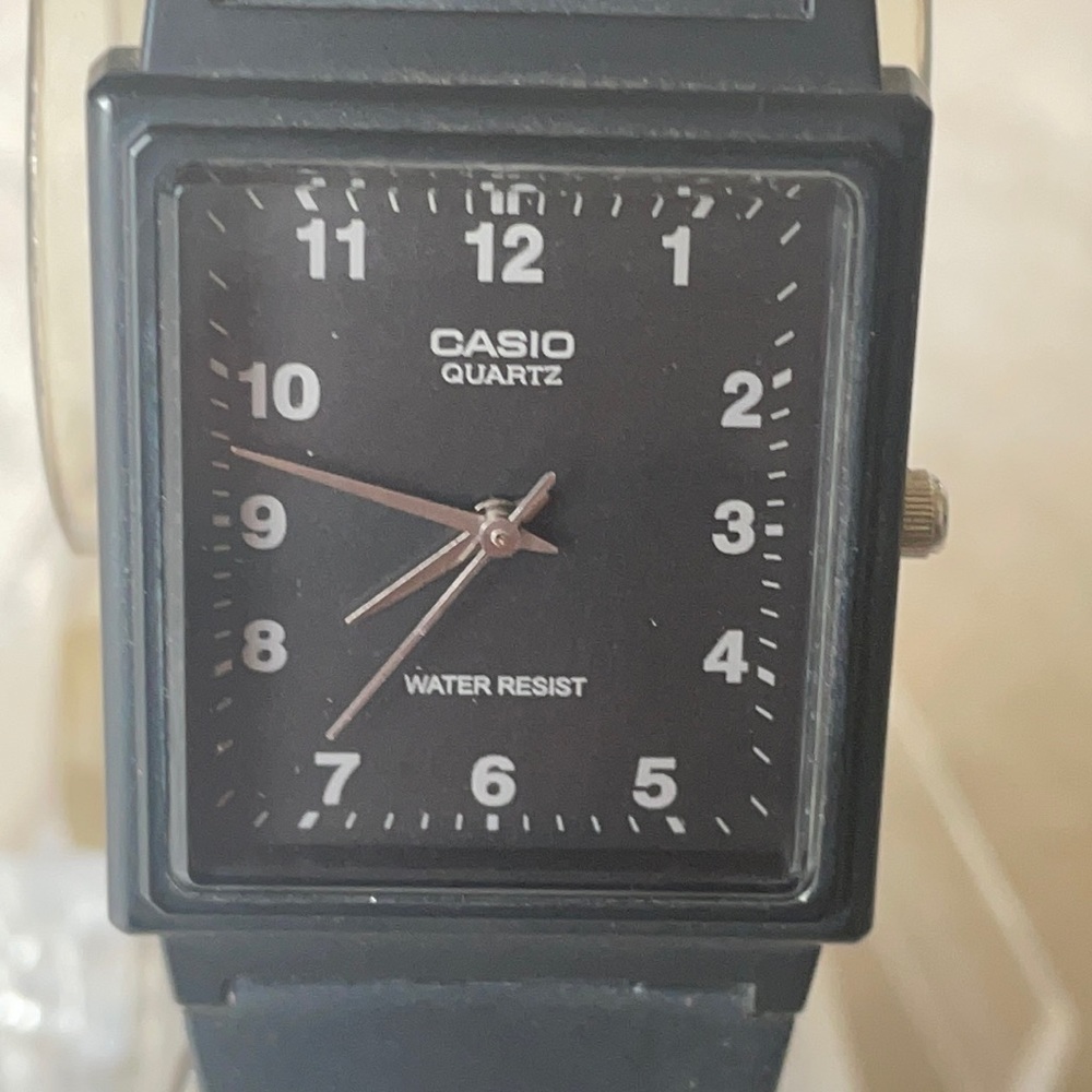 Casio men Quartz water resistant